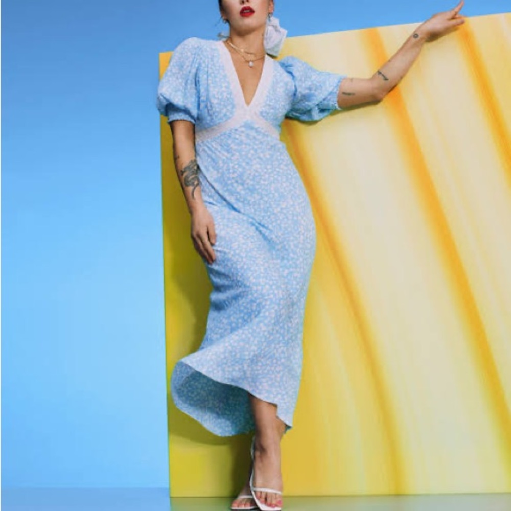 RIXO for Target Puff Sleeve Dress
